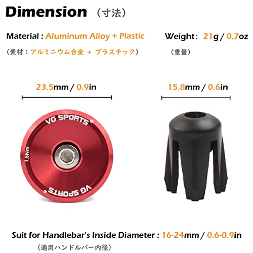 【送料無料】TRIWONDER バーエンドキャップ 自転車 バイク バーエンドプラグ ハン...