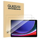 For Redmi Pad SE/Galaxy Tab S9 ガラスフィルム(2枚) AUDASO Redmi Pad SE/Galaxy Tab S9 フィルム 日本旭硝子製 強化ガラス 液晶保護フィルム 気泡防止 耐指紋 飛散防止処理 硬度9H Galaxy Tab S9 保護フィルム