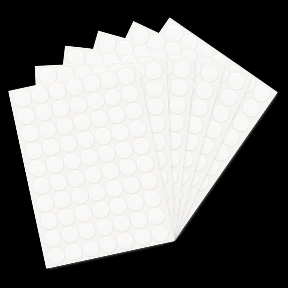 両面テープ 丸 はがせる 接着ドット両面テープ 超強力 透明 防水 工業部品の接着に 粘着 剥がせる 両面 テープ ポスターはってはがせる 貼って剥がせる両面テ...