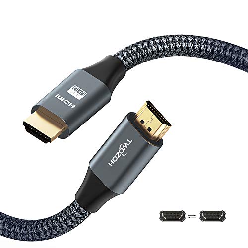 【送料無料】HDMIケーブル 0.3M Twozoh HDMI 2.0 規格 4K UHD @60Hz対応 4K 2160p(UHD) /440p (QHD) /1080p (HD) 高速イーサネット 編み組の HDMI ケーブル Nintendo Switch, Apple TV, PS4, PS3, XBOX,プロジェクター，Fire TVなど適用