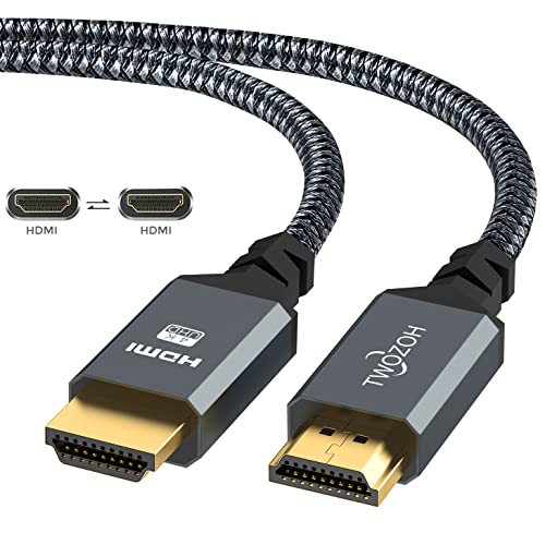 【送料無料】HDMI ケーブル 3M, Twozoh HDMI 2.0 4K/60Hz 2160p 1080p 3D HDCP 2.2 ARC 規格, 編組ナイロン, Nintendo Switch、PS5、PS3、PS4、PC、プロジェクター、HDTV, Xboxなど適用, 高速イーサネット対応