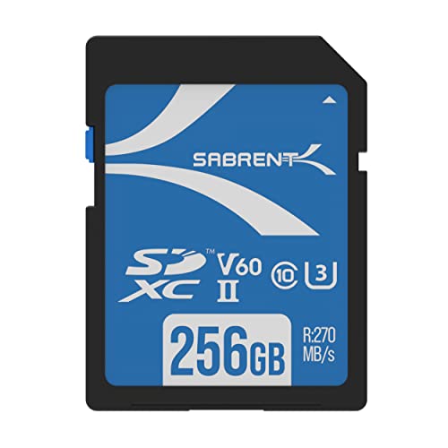 ̵SABRENT SD 256GBSD V60꡼ɡUHS-II꡼ɡPS5PS4Macbook¾ΥǥХǺ270MB/äι®žSD-TL60-256GB