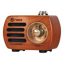【送料無料】Gemean R-818 木製 ラジオBluetooth スピーカー小型ラジオ ワイドFM レトロ 充電式 ベースプレーヤー AUX 対応 プレゼン...