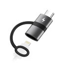 ライトニングケーブル usb-c 変換 ライトニング タイプc 変換 lightning usb-c 変換アダプタ 3A急速充電 高速データ転送(スマホとPCの転送専用) ライトニングからタイプc 変換アダプタ(イヤホンは非対応)