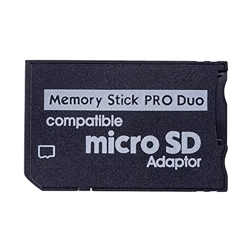 【送料無料】Iesooy PSPメモリーカード変換器 Micro SDからメモリースティック PRO Duo Magic Gateカード PSP カメラ ハンディカム