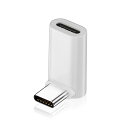 Duttek 40Gbps Type-c L字 変換アダプタ、PD140W L型USB Type-C 変換アダプタ, L字型USB タイプ Cオスメスコネクタ変換アダプター、高速充電対応、8k@60hz解像度、Thunderbolt 3対応、ノートパソコン、コンピュータ、タブレット、携帯電話用