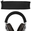 【送料無料】Geekria ヘッドバンドカバー 交換用 SONY MDR1A, MDR-1ADAC, MDR-1ABT, MDR-1AM2, MDR1R, MDR1RNC, MDR1RBT Headphones ヘッドホンを傷から保護 ヘッドバンドクッション/ヘッドバンドプロテクター/簡単なインストール 工具不要 (ブラック)