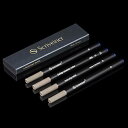 【送料無料】Scriveiner Rollerball Refill Blue Broad - 4 Rollerball Refills Designed fo...