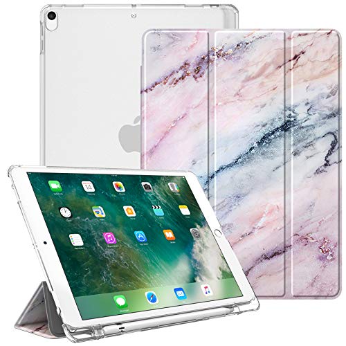 Fintie iPad Air 2019 P[X iPad Air3 10.5C` P[X/iPad Pro 10.5 2017 P[X obNJo[ Apple Pencil [\ O܃X^h X[v@\ y ^  h~ PUU[ (fԍA2152AA2123AA2153AA1701AA1709)i }[usNj