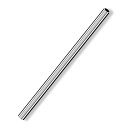 Cleqee 丸管 丸いチューブ ストレートパイプ 304ステンレス製 シームなしDIYクラフト用 外径6mm 壁厚さ1 mm 長さ250 mm
