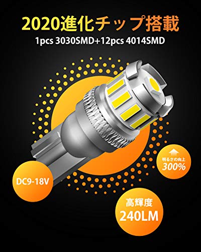 ������̵����OXILAM T10 LED �ۥ磻�� �⵱�� ���� CANBUS����󥻥顼��¢ �ݥ��������� �᡼���� �ѥͥ�� �ʥ�С��� �롼����� �᡼�������� ̵���� 6500k DC9-18V �����å��� ���� �ָ��б�