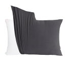 枕カバー のびのび枕カバー まくらカバー 綿 Tシャツ素材 43×63 50×70 よく伸びる ピローケース pillow case 枕カバー 40 60 枕 カバー 封筒式 無地 柔らかい さらさら 肌触り 吸汗 速乾 伸縮 ストレッチ オールシーズン(ダックグレー dark gray, 43×63∼50×70位の枕兼