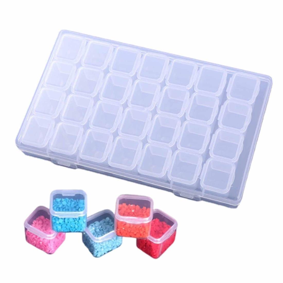 サムコス 分割小物ケース 透明収納小物ケース 1個セット 透明 PP製 クリアケース 小分けケース パーツ..