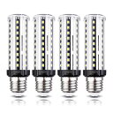 【送料無料】Wenscha LEDコーンライト トウモロコシ型 led電球 E26口金 10W/1000Lm 昼光色6000K 60W~80W白熱電球相当 高輝度 省エネ 長寿命 街灯・倉庫・納戸・駐車場・車庫・工場・屋内ガレージ対応 (4個入れ)