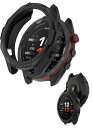 Garmin (ガーミン) Approach S70 47mm 対応 用ケース Approach S70 47mm 用カバー ソフト TPU材質 プロテクターカバー YAJOJO落下 衝撃吸収 全面保護 装着簡単 高耐久 装着簡単 フイルムなし (ブラック)
