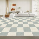 WEIDUOYI ジョイントマット【45×45cm 20枚】大判 吸着 タイル フロアタイル カーペット 床 カーペット 吸着マット 床暖房対応 防音 カーペット 滑り止めマット パンチカーペット ペット/高齢者の滑り止め対策 厚さ0.4cm(ライトグレー&オフホワイト)