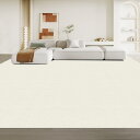 WEIDUOYI ジョイントマット【45×45cm 20枚】大判 吸着 タイル フロアタイル カーペット 床 カーペット 吸着マット 床暖房対応 防音 カーペット 滑り止めマット パンチカーペット ペット/高齢者の滑り止め対策 厚さ0.4cm(オフホワイト)