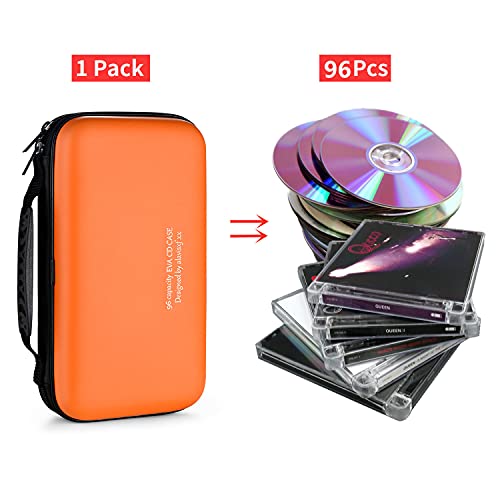 ������̵����LIOVODE 96���Ǽ CD�������ݡ����֥�EVA blu-ray �ǥ�������Ǽ������ ������ DVD/VCD ��Ǽ (96��, ����󥸿� 96)