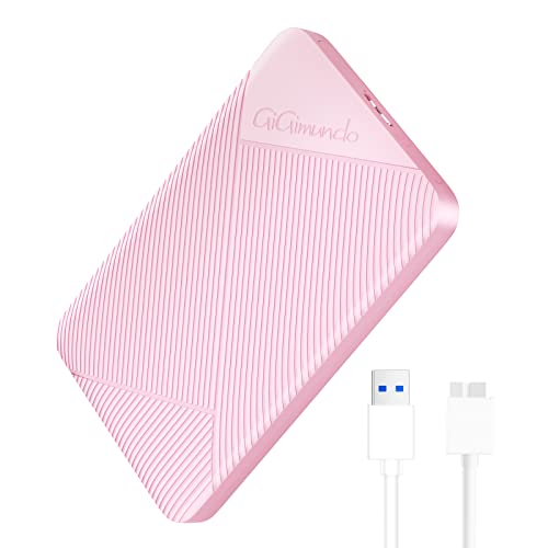 ̵GiGimundo 2.5 HDD  ϡɥǥ USB 3.0³ SATA 9.5mm/7mm SATA HDD SSD б 6Gbps®ž® 6TBб  UASPб USB micro-B to A֥°(U-pink)