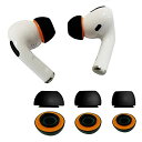 KASOTT AirPods Pro イヤーチップ イヤーピース イヤーピース シリコン+形状記憶フォーム 低反発イヤホンカバー シリコン イヤーチップ イズ低減 音質向上 遮音性 滑り止め 柔らかい 耳垢ガード フィット感 脱落防止 エアーポッズ プロ用 対応 交換用 (S/M/Lサイズ各1ペア,