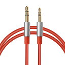 【送料無料】2.5mm ⇔ 3.5mm オス⇔オス 変換 スーパースリムプラグ 金メッキ ステレオ AUXケーブル By WYV ERN AUDIO (3m)(2)