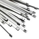 OFFO 結束バンド ステンレスバンド 7.9mm幅 100%ステンレススティール製の結束ばんどです 耐熱性・耐候性・耐紫外線・耐食性 屋内外での使用など極めて...