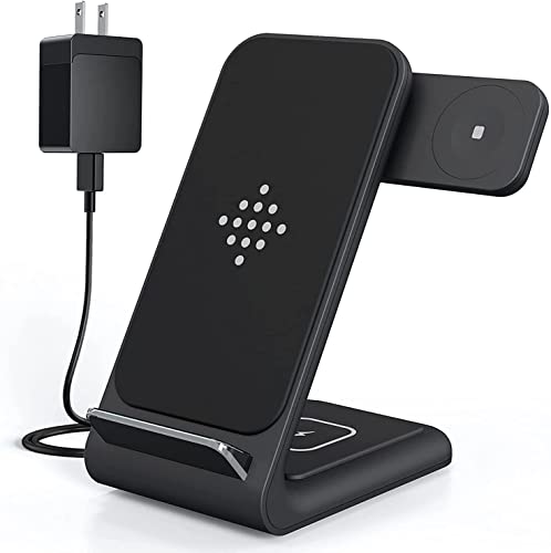 【送料無料】Aouevyo ワイヤレス充電器 3in1 置くだけ充電 15W急速充電 iPhone/Apple Watch/Airpods同時充電 ワイヤレス充電スタンド iPhone 14 / 13 / 12 / 11 / Pro/Pro Max/Xs/X/XR / 8 / Samsung/Google/Aripodsなど対応 QC3.0充電器付属 (ブラック) 【送料無料】Aouevyo ワイヤレス充電器 3in1 置くだけ充電 15W急速充電 iPhone/Apple Watch/Airpods同時充電 ワイヤレス充電スタンド iPhone 14 / 13 / 12 / 11 / Pro/Pro Max/Xs/X/XR / 8 / Samsung/Google/Aripodsなど対応 QC3.0充電器付属 (ブラック)