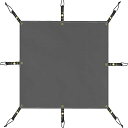 【送料無料】Farfly テントシート 防水加工 耐水圧3000mm グランドシート 厚手 アウトドア キャンプ 登山 ハトメつき 取付簡単 収納袋付き (300*300cm)