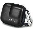 【送料無料】FitStill 黒のミニカ メラバッグ GoPro Hero 11/10/9/8/7 /(2018)/ 6/5 Blackの場合 ハードシェルトラベルオーガナイザー D JI Osmo Action 2 AKASO Campark YIActionCameraなどに適しています