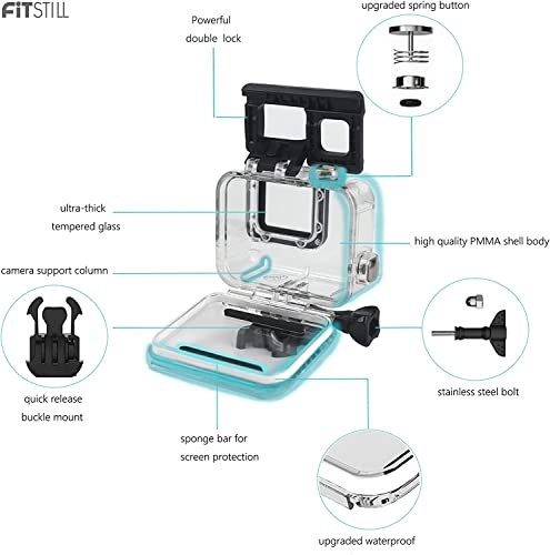 【送料無料】FitStill Go Pro HERO 7/6/5 Black (2018)ブラック対応 | ダブルロッ...