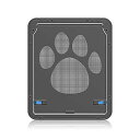 【送料無料】Enjoying ペット 扉 網戸 小型犬 猫出入り口 ミニ小柴犬猫の網戸 引き戸に使用する 自由に出入 取り付け簡単 出入り口のマグネット自動オフ...