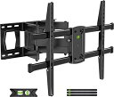 USX MOUNT壁掛けテレビ金具 42〜82インチ対応 フルモーション式 テレビ壁掛け金具 アーム式 耐荷重54.5kg tv壁掛け金具 テレビアーム テレビ...