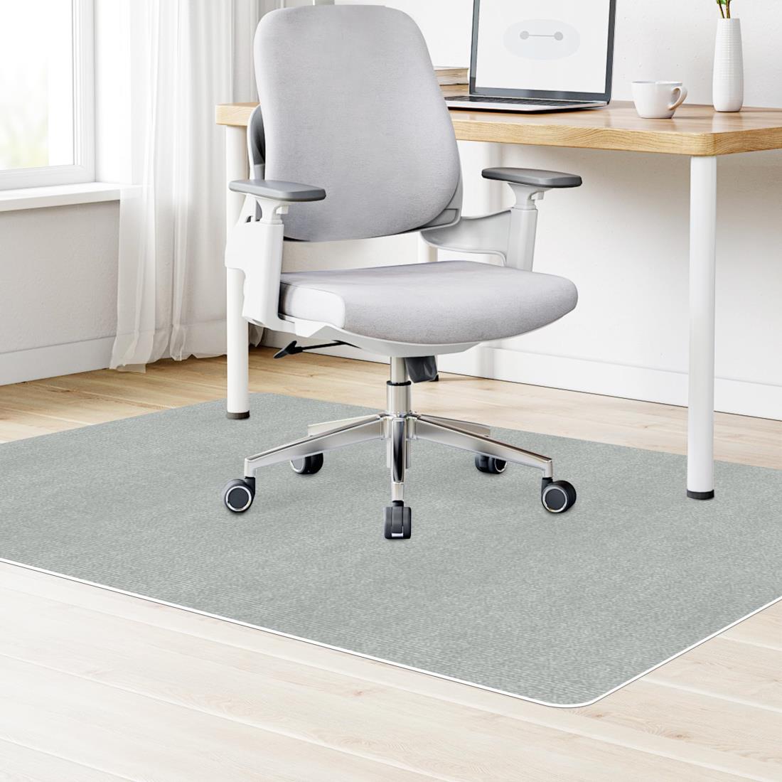 UOUOMI 汎用チェアマット、机下敷きマット、椅子 マット、防音 マット 床、床保護マット・チェアマット、デスクカーペット、適度な厚み、机や椅子の移動に便利、色の規格が多い、収納に便利、ほごゆか、防音効果が高い、簡単な洗浄、寝室、リビング、