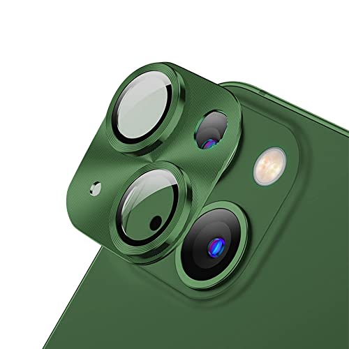 乐天商城 - SeGinn iPhone 13 / iPhone 13 Mini 対応 カメラフィルム レンズカバー 金属 ケース 高透過率 露出オーバー防止 耐衝撃 防塵 全面保護 アルミ合金＋強化ガラス製 iPhone 13 / iPhone 13 Mini 用 レンズフィルム （グリーン）