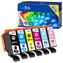 LxTek KUI-6CL-L 互換インクカートリッジ エプソン(Epson)用 KUI クマノミ インク 6色セット 大容量/説明書付/残量表示/個包装 EP-880AW EP-880AB EP-880AR EP-880AN EP-879AW EP-879AB EP-879AR