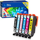 LxTek ITH-6CL 互換インクカートリッジ エプソン(Epson)用 ITH イチョウ インク 6色セット(合計6本) 大容量/説明書付/残量表示/個包装 EP-811AB EP-811AW EP-709A EP-710A EP-711A EP-810AB EP-810AW
