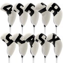 ゴルフアイアンカバー,ゴルフアイアンヘッドカバー セット ゴルフヘッドカバー アイアン用 ネオプレン素材 ゴルフアイアン用ヘッドカバー カラフル番手付きアイアン...