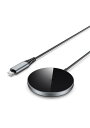 【最新熱対応技術搭載】NANAMI マグネット式 ワイヤレス充電器 - 超強力 N52磁石採用 超薄型 MagSafe 充電器 iPhone 15シリーズ/14シリーズ/13シリーズ/12シリーズ AirPods Pro(第二世代)/ AirPods 第三世代 くっつく充電 マグセーフ充電器 スマホケース対応 新生活アイテム