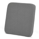 Baibu Home 座布団 クッション 椅子 低反発+高反発 ウレタン クッション 40×40×5cm 2層構造 グレー カバー洗える