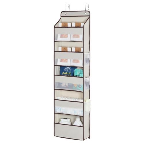 HASONA ウォールポケット 【2024変形防止設計】 5段 ドア掛け 収納ポケット 壁掛け 吊り下げ収納ポケッ..