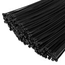 XINGO 500本 幅4.8mm 長さ300mm 結束バンド屋外 高耐久 22KGS 引張強度 タイラップ セルフロック プレミアムプラスチックケーブルワイヤ...