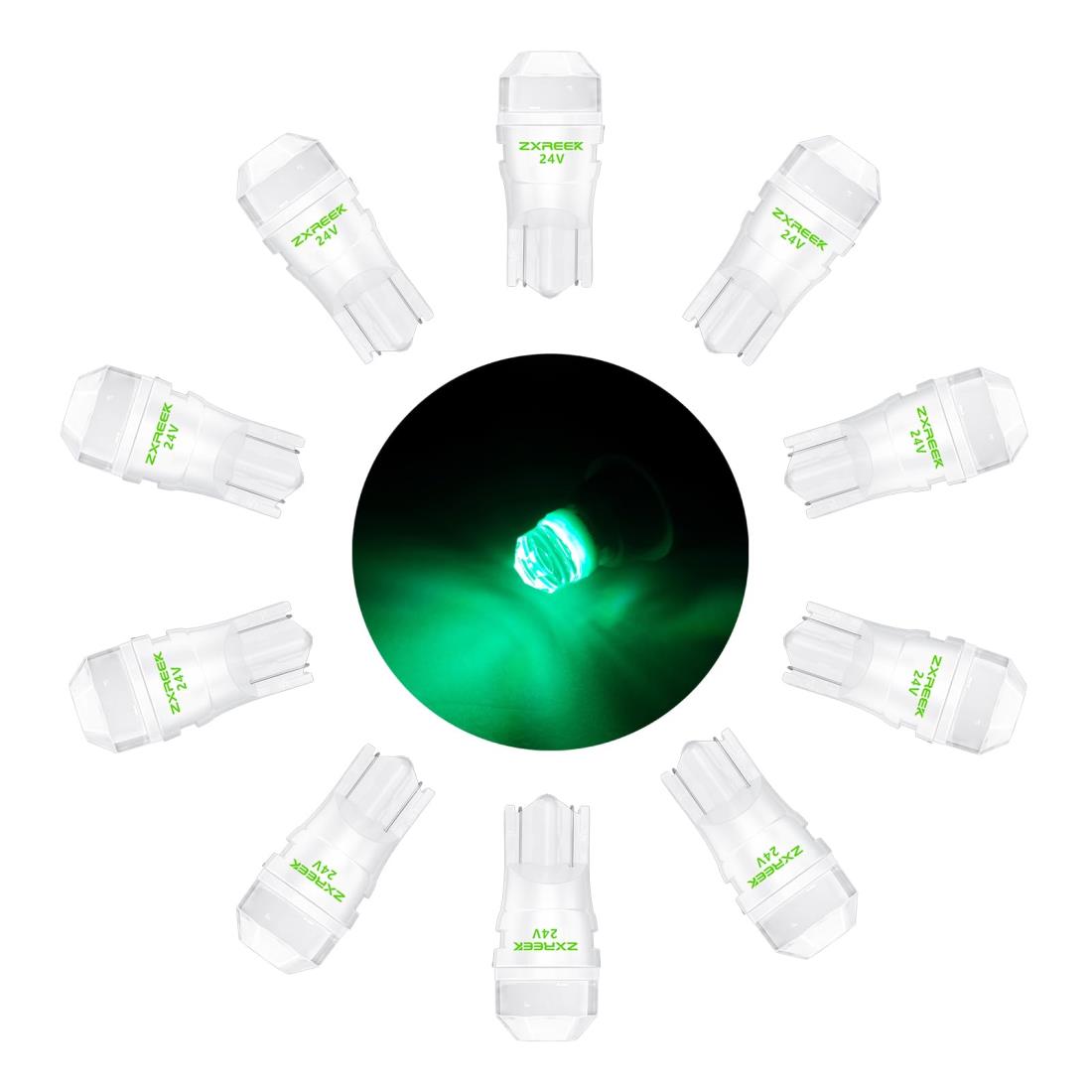 ZXREEK T10 24V LED ꡼ ݥ ꥢ󥹥 롼 ̵ LED T10 ߥå Ǯ 300ĶȻ ...