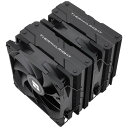 Thermalright Peerless Assassin 120 Black CPUクーラー、6ヒートパイプ、デュアル120mm TL-C12B PWMファン、アルミニウムヒートシンクカバー、AGHPテクノロジー、AMD AM4 AM5/インテルLGA 1700/1150/1151/1200/2066/2011用