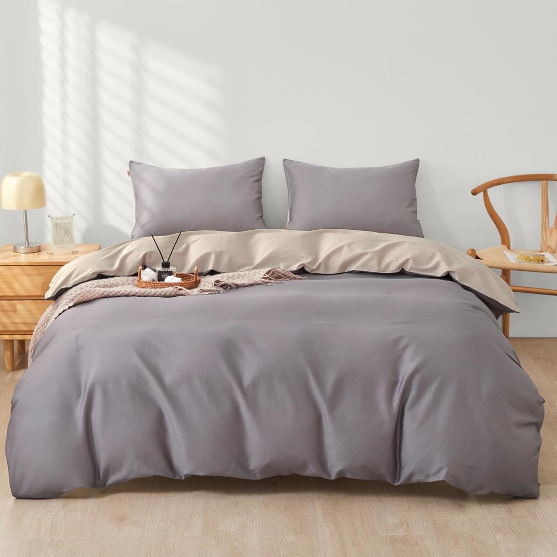 SAPHREAS 【布団カバー シングル 3点セット】 純綿100% 洋式・和式兼用 ボックスシーツ 枕カバー ベッ..