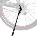 YMJOGGUE クイックリリース 自転車キックスタンド 超軽量 サイドスタンド フレームを傷つけない 26/27.5/29インチバイク対応 アルミ合金製 QR...