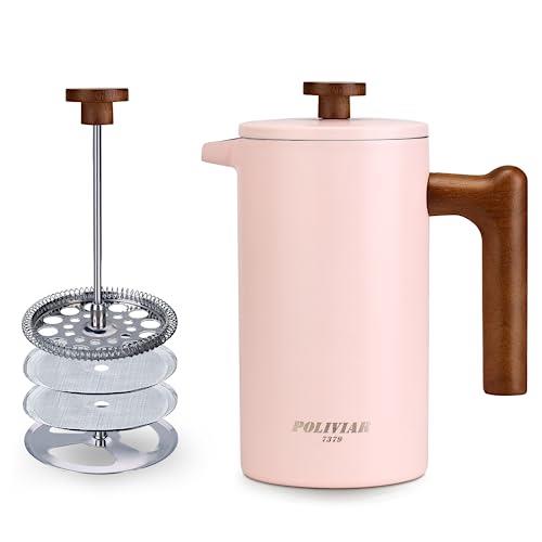 POLIVIAR եץ쥹 1L ҡץ쥹 Ǯ ݲ ҡ᡼ french press ƥ쥹 եץ...