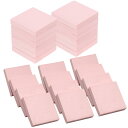 Acidea 消しゴムハンコ 24個 消しゴムはんこ 5x5cm, ピンクゴム彫刻 ブロックは版画、切 手 製作、DIY技術、スクラップブック、絵画、柔らかく彫...