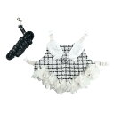 Botocoo ウサギ 子猫 ハーネス リード セット姫風モルモット 猫 ハムスター 可愛い ドレスうさぎ 服 小型 ハーネス お出かけ 着 ぐるみ 簡単着脱 ...