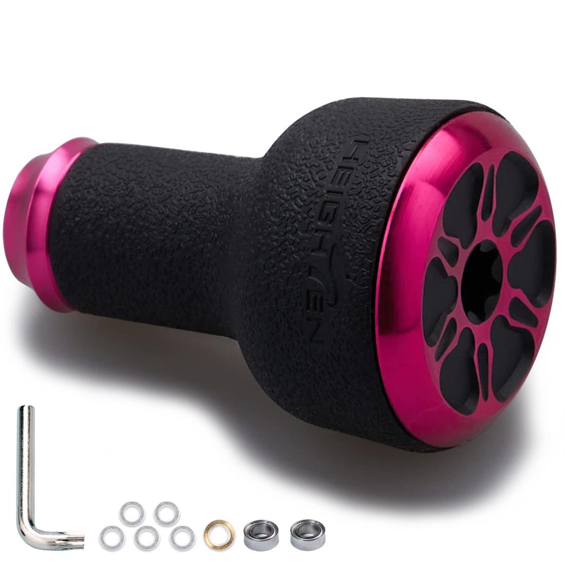 HEIGHTEN 24mm リール ハンドル ノブ TPE製 10g シマノ ダイワ 通用 (Shi