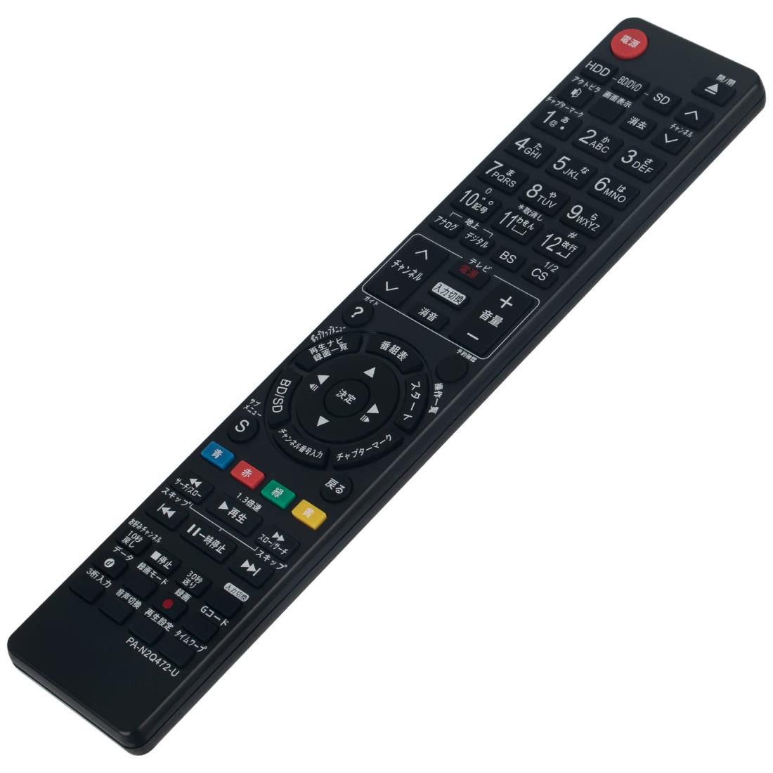 dmr-brw500 レコーダー(カード付き)、リモコン(電池入り)、ケーブル